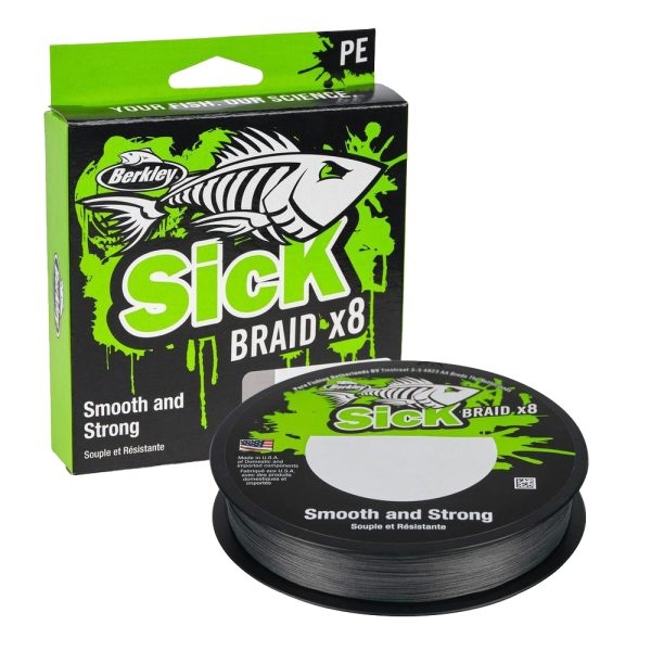 Sick Braid X8 Black (0.06mm/5.4kg/150mtr)
